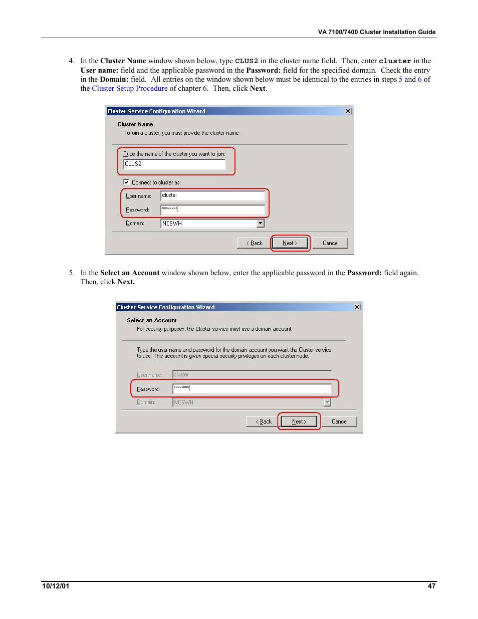 HP VA 7400 User Manual | Page 50 / 52
