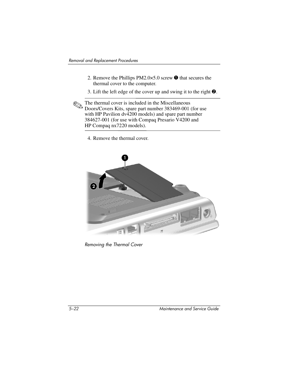 HP V4200 User Manual | Page 128 / 273