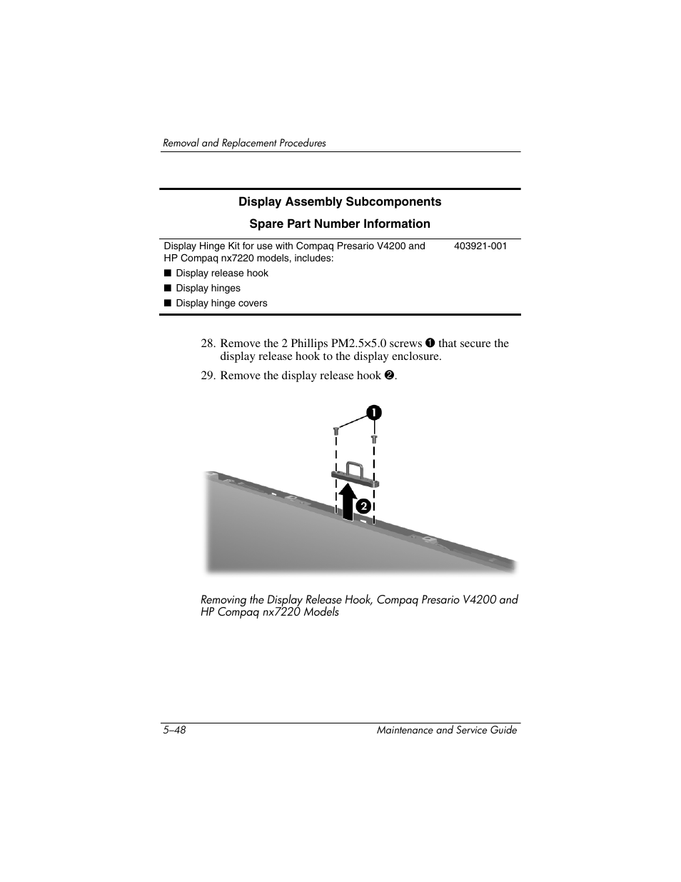 HP V4200 User Manual | Page 154 / 273