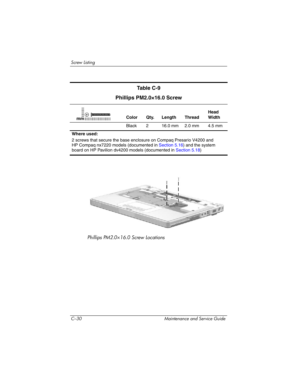 HP V4200 User Manual | Page 250 / 273