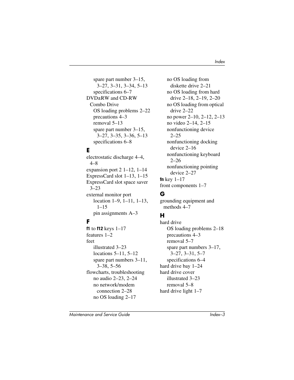 HP V4200 User Manual | Page 269 / 273