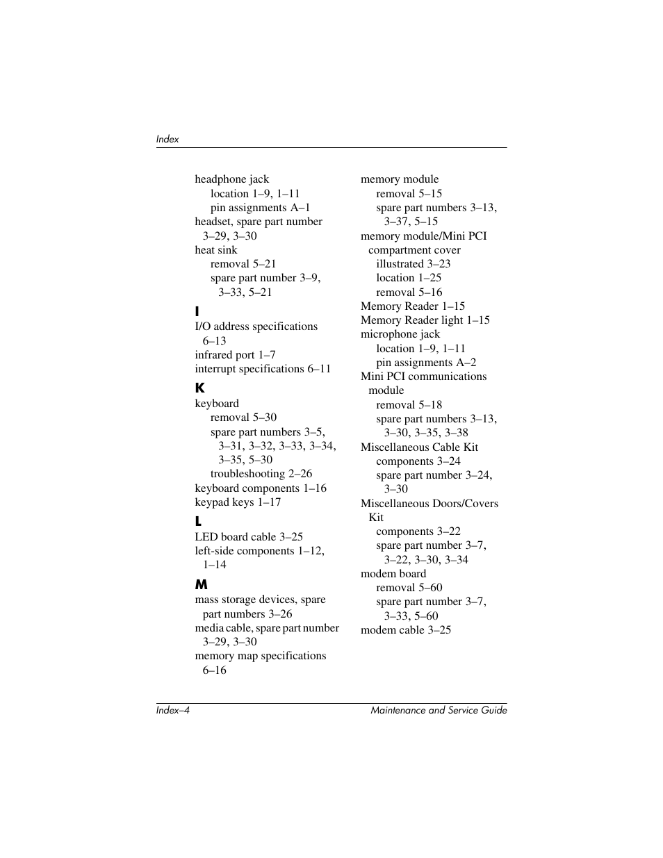 HP V4200 User Manual | Page 270 / 273