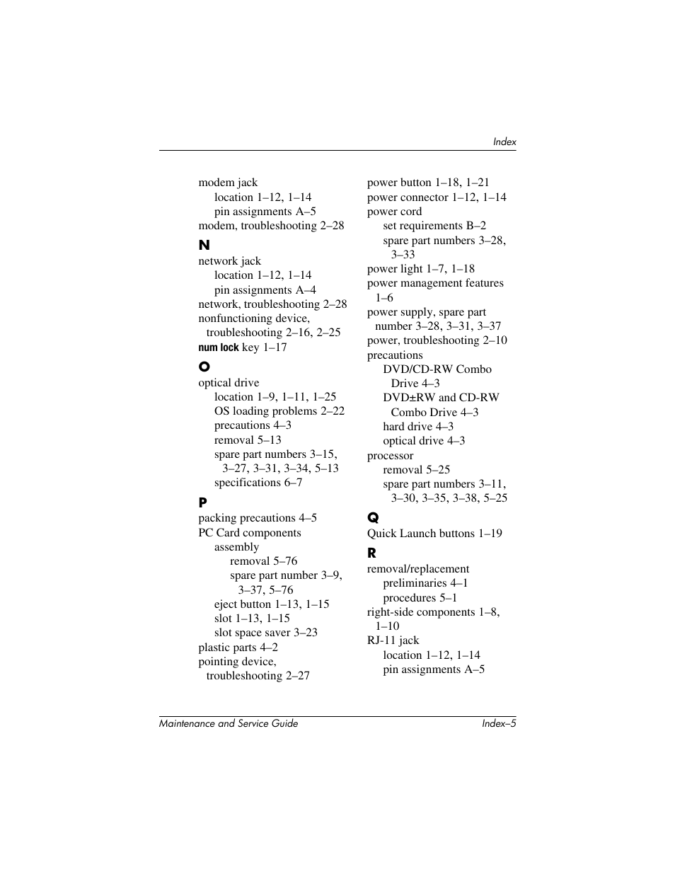 HP V4200 User Manual | Page 271 / 273