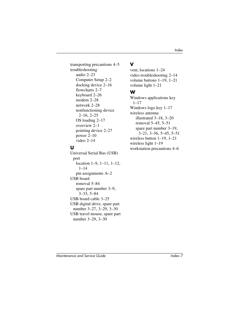 HP V4200 User Manual | Page 273 / 273