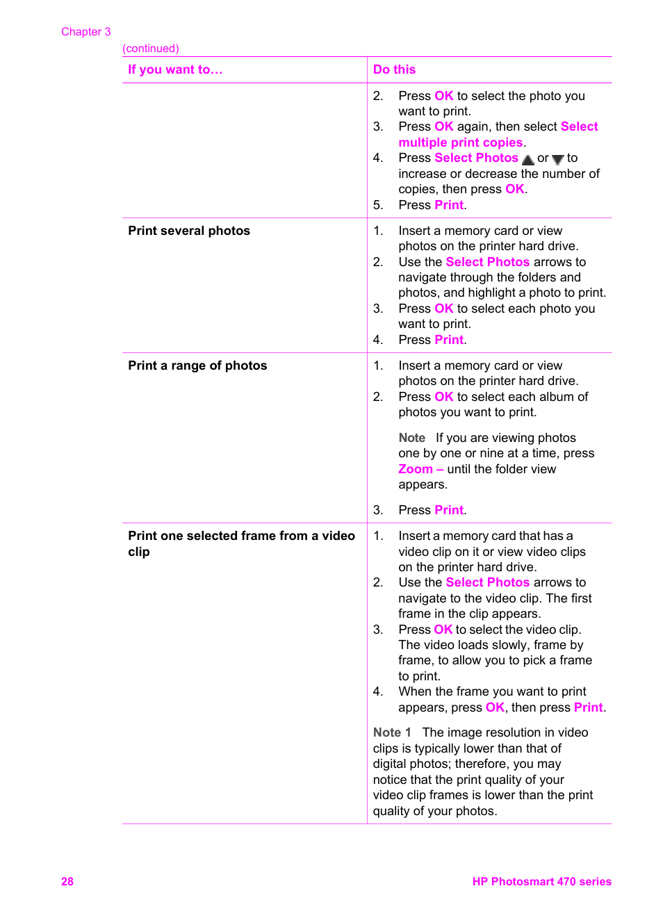 HP 470 series User Manual | Page 33 / 77