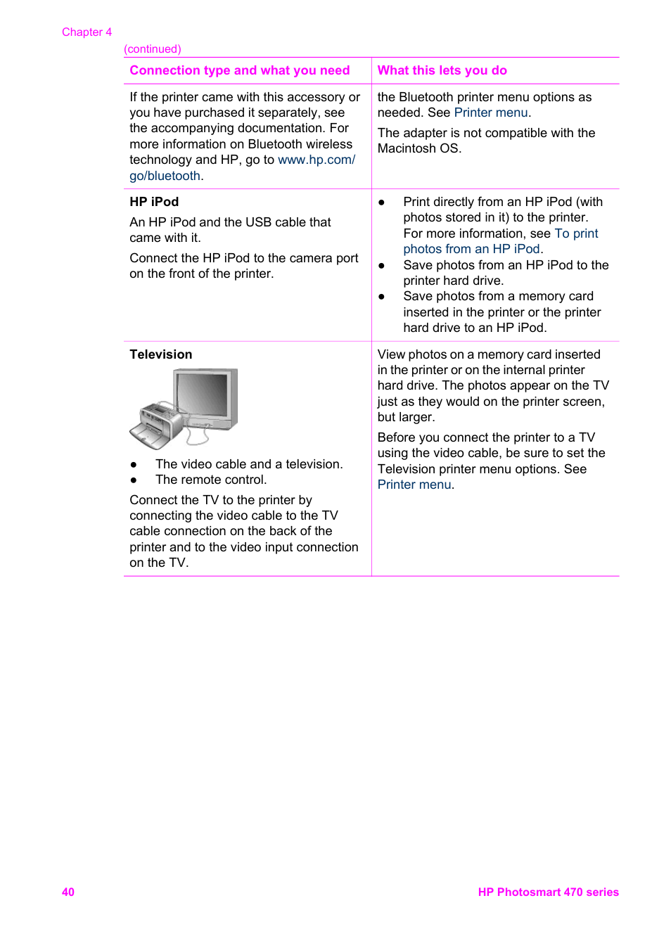 HP 470 series User Manual | Page 45 / 77