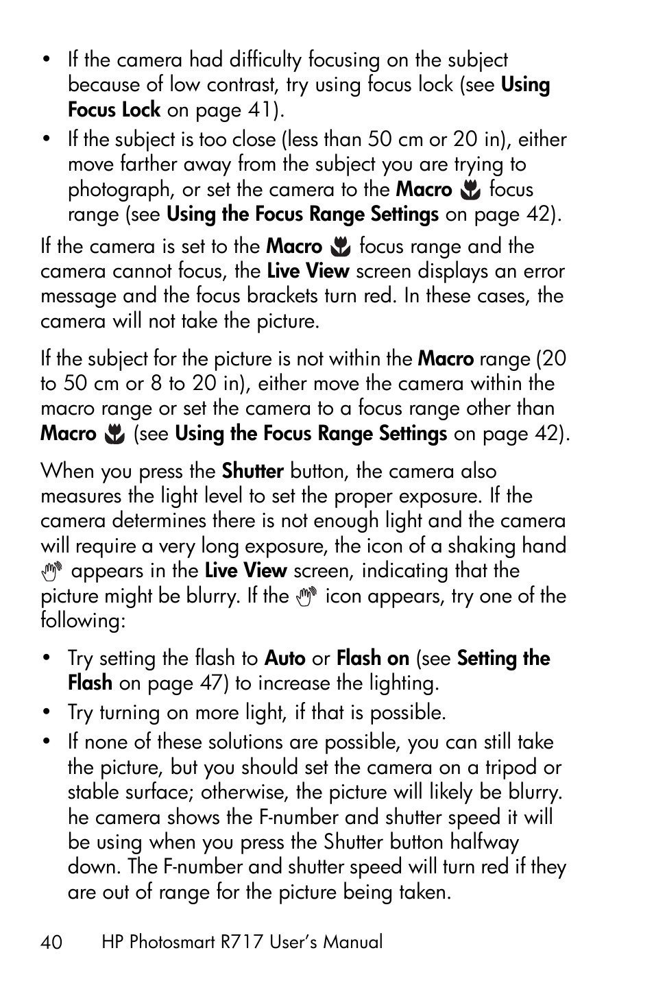 HP R717 User Manual | Page 40 / 217