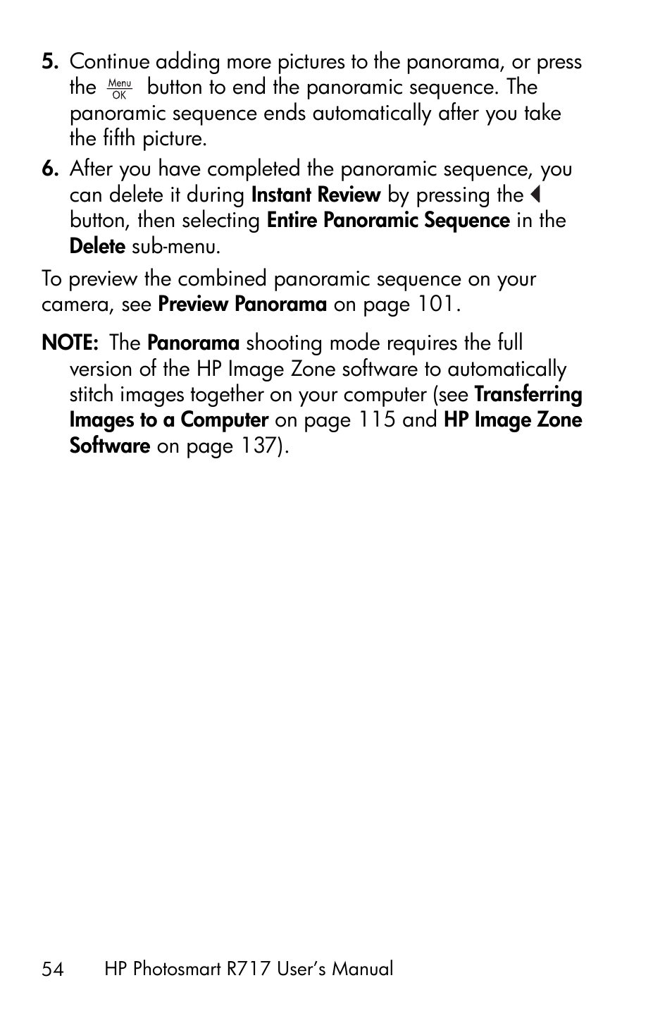 HP R717 User Manual | Page 54 / 217