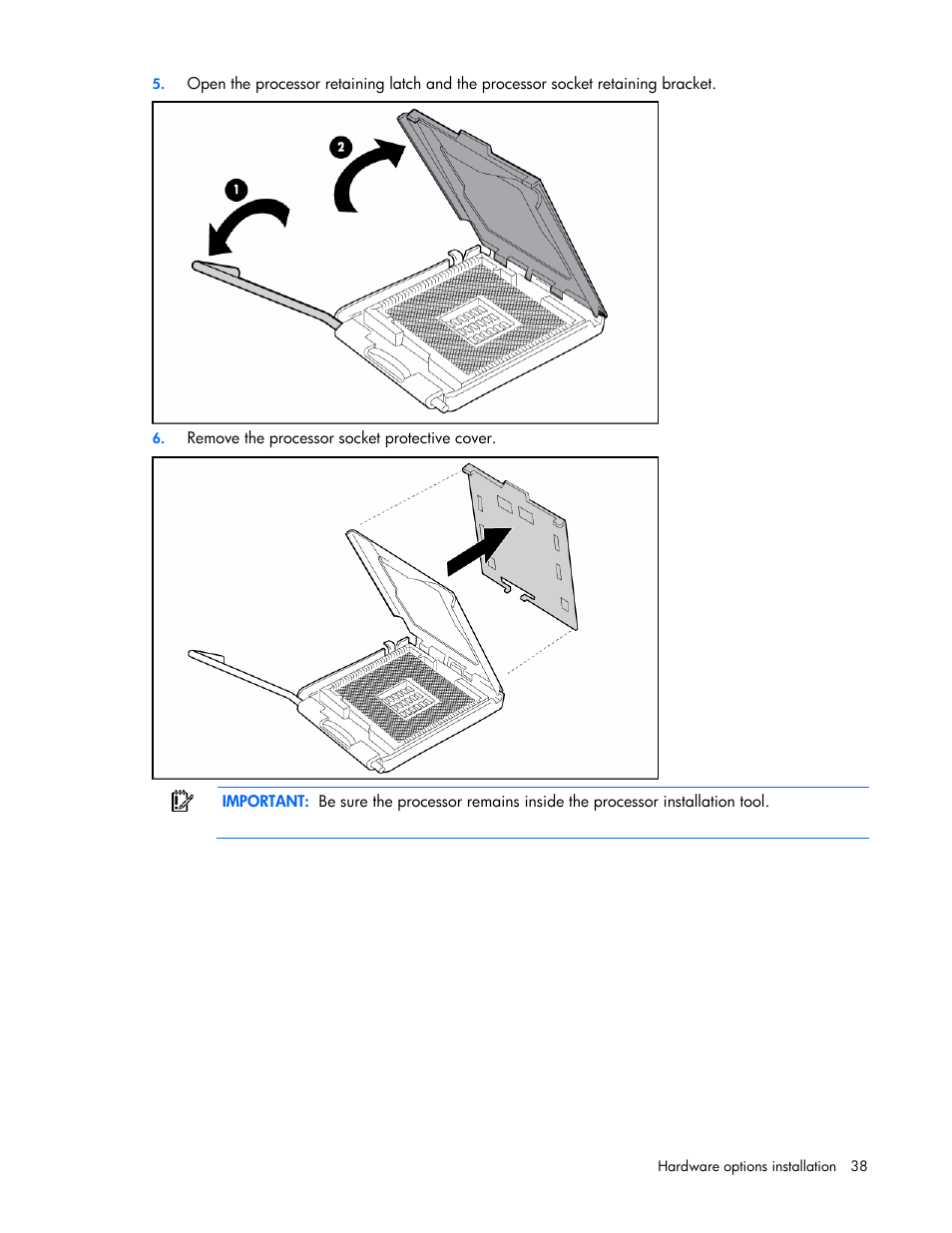 HP ProLiant DL380 User Manual | Page 38 / 113