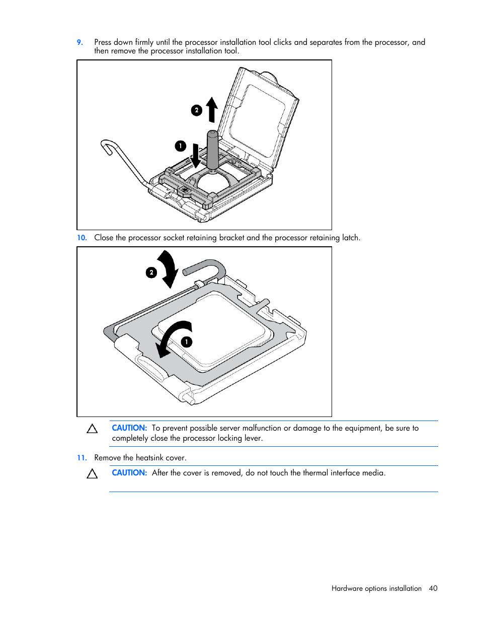 HP ProLiant DL380 User Manual | Page 40 / 113