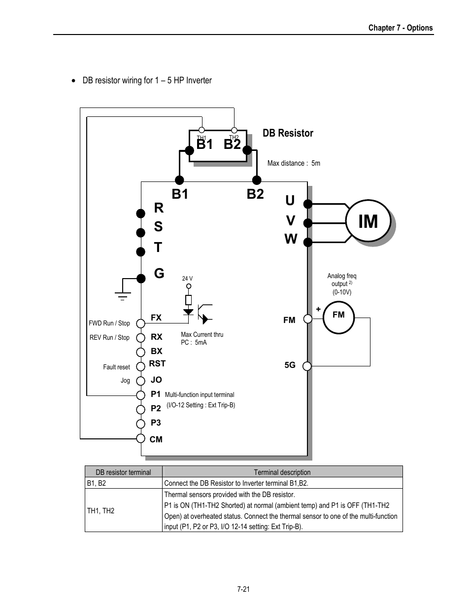 B2 b1 b1, Db resistor | HP 30 HP30 User Manual | Page 183 / 218