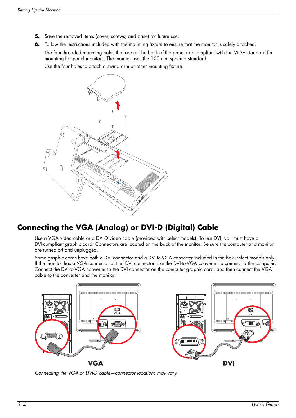 HP W2338h User Manual | Page 16 / 68