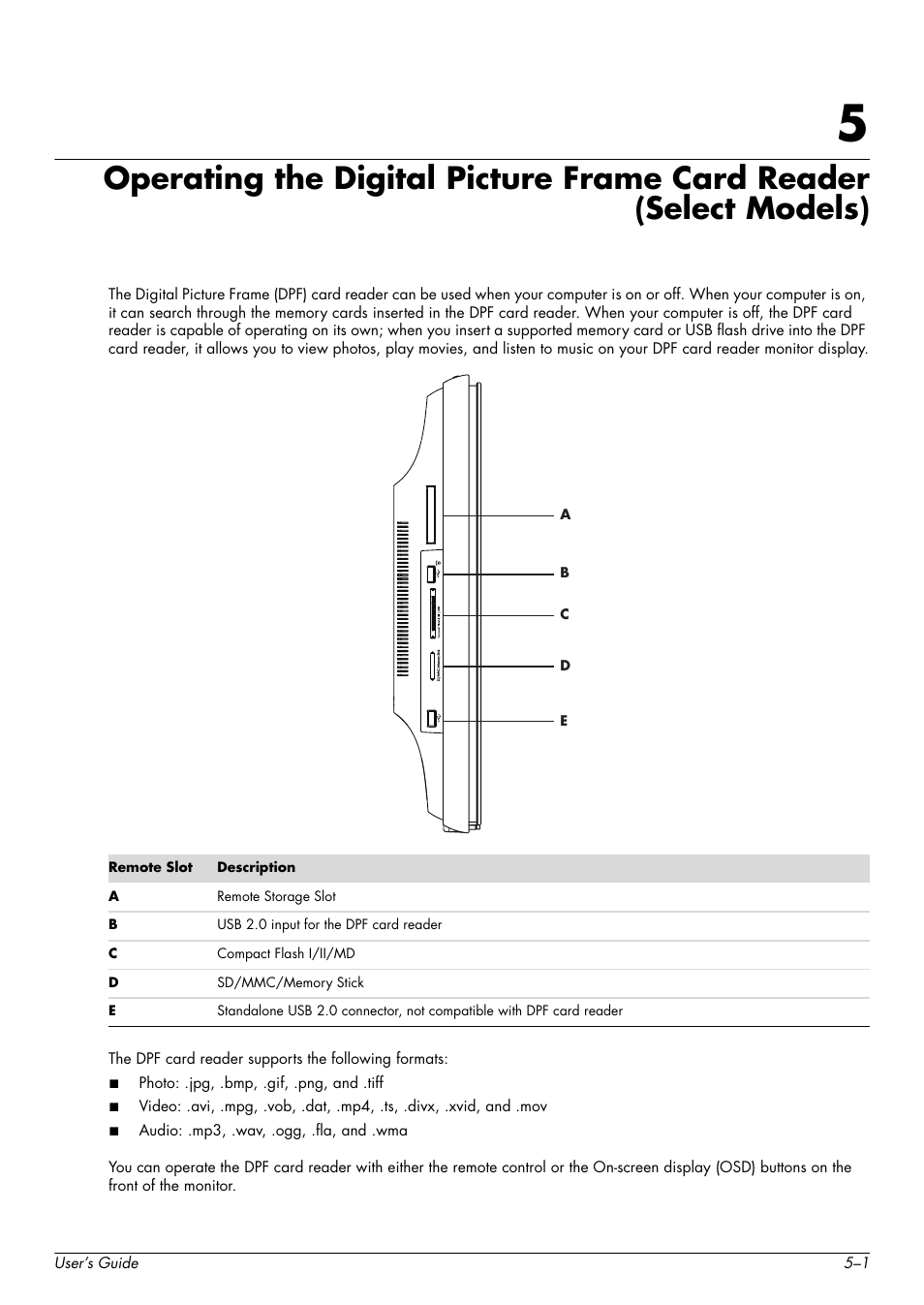HP W2338h User Manual | Page 39 / 68