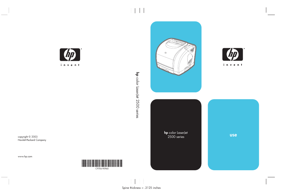 HP 2500 Series User Manual | Page 152 / 152