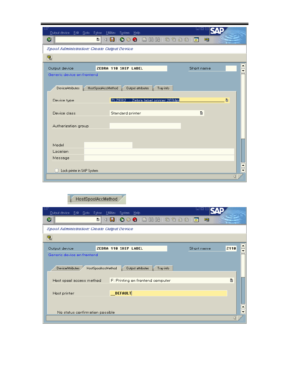 HP SAP Smart Forms and Zeberea Print User Manual | Page 11 / 52
