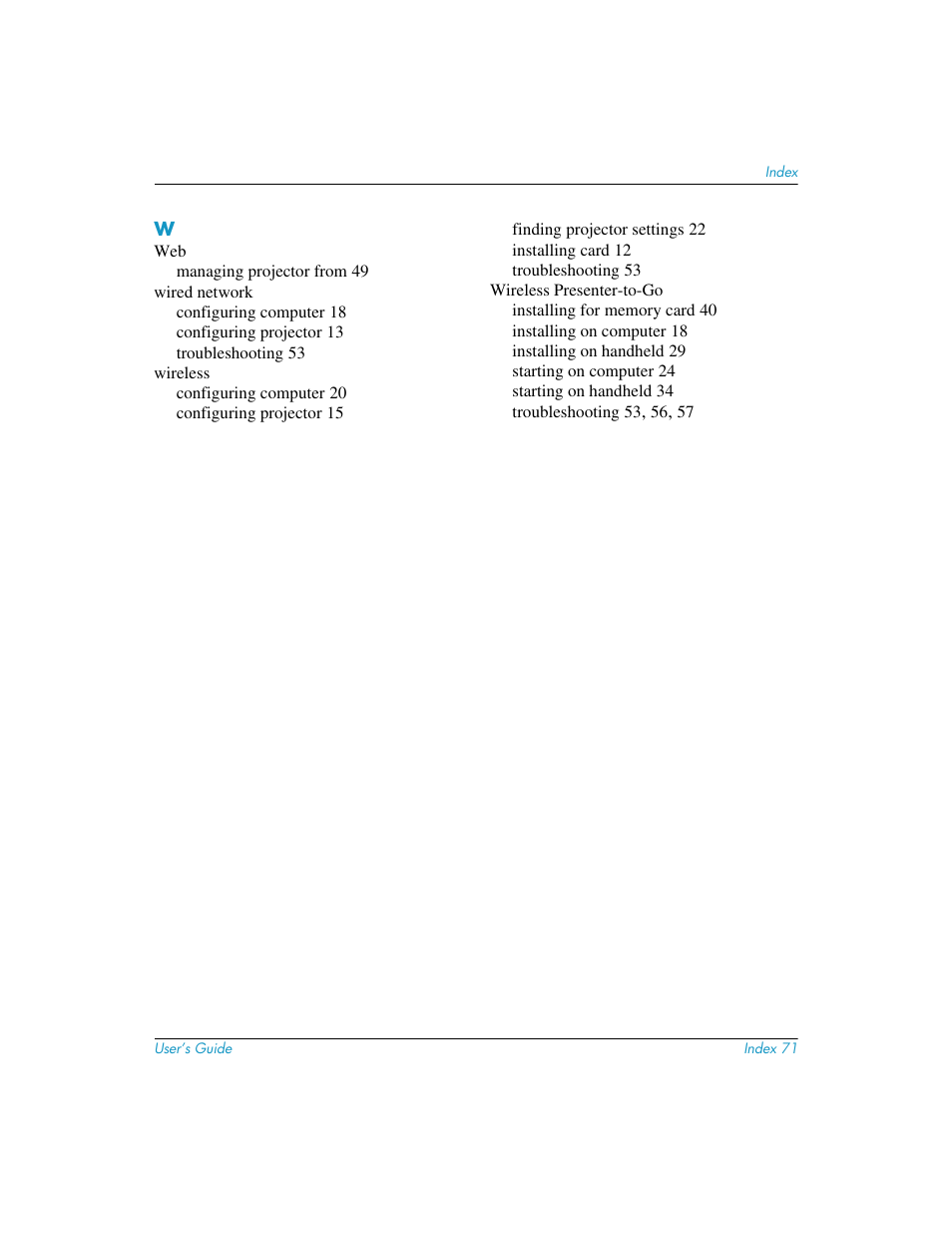 HP L1581A User Manual | Page 71 / 72