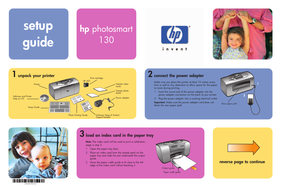 HP 130 User Manual | 2 pages