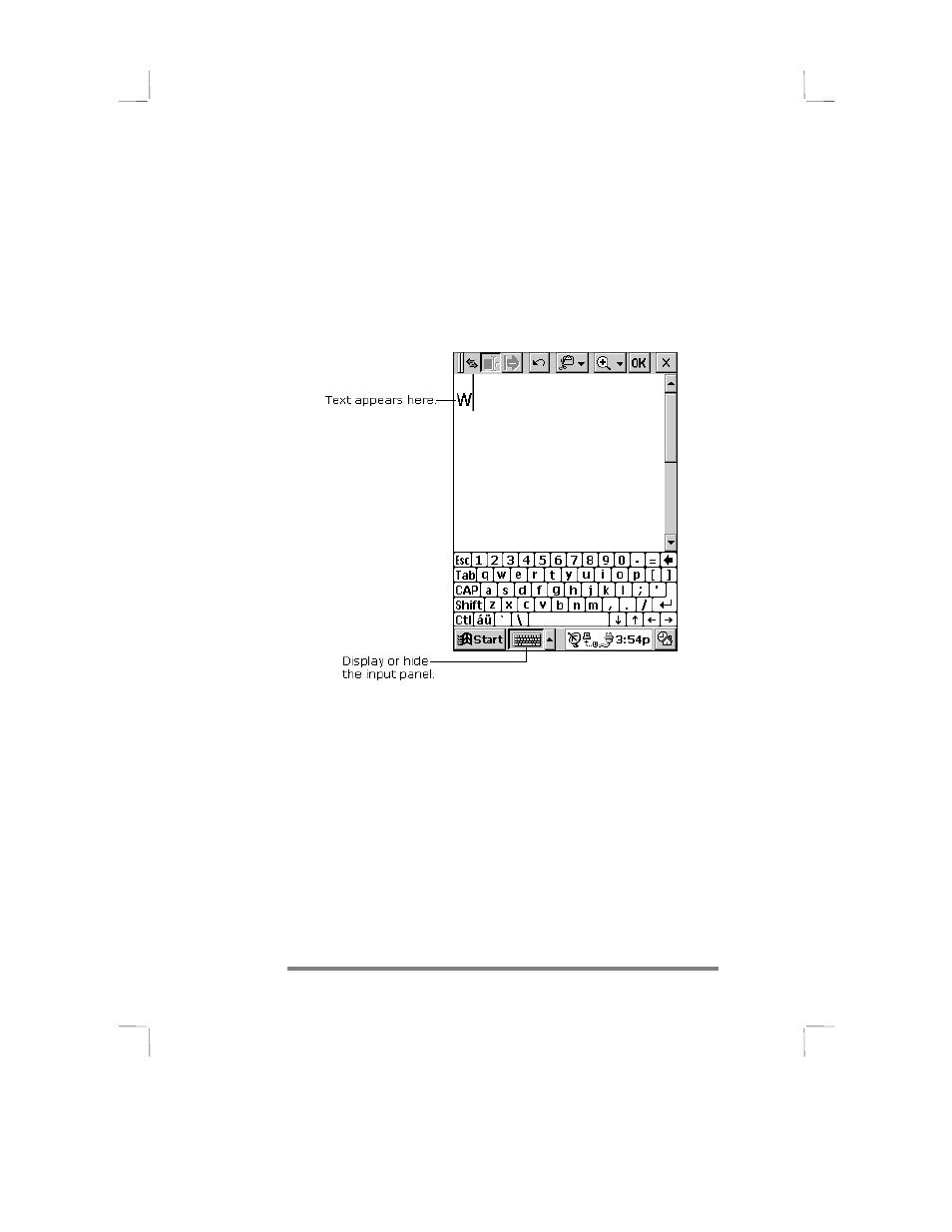 Entering information, Writing and drawing | HP 430se User Manual | Page 84 / 151