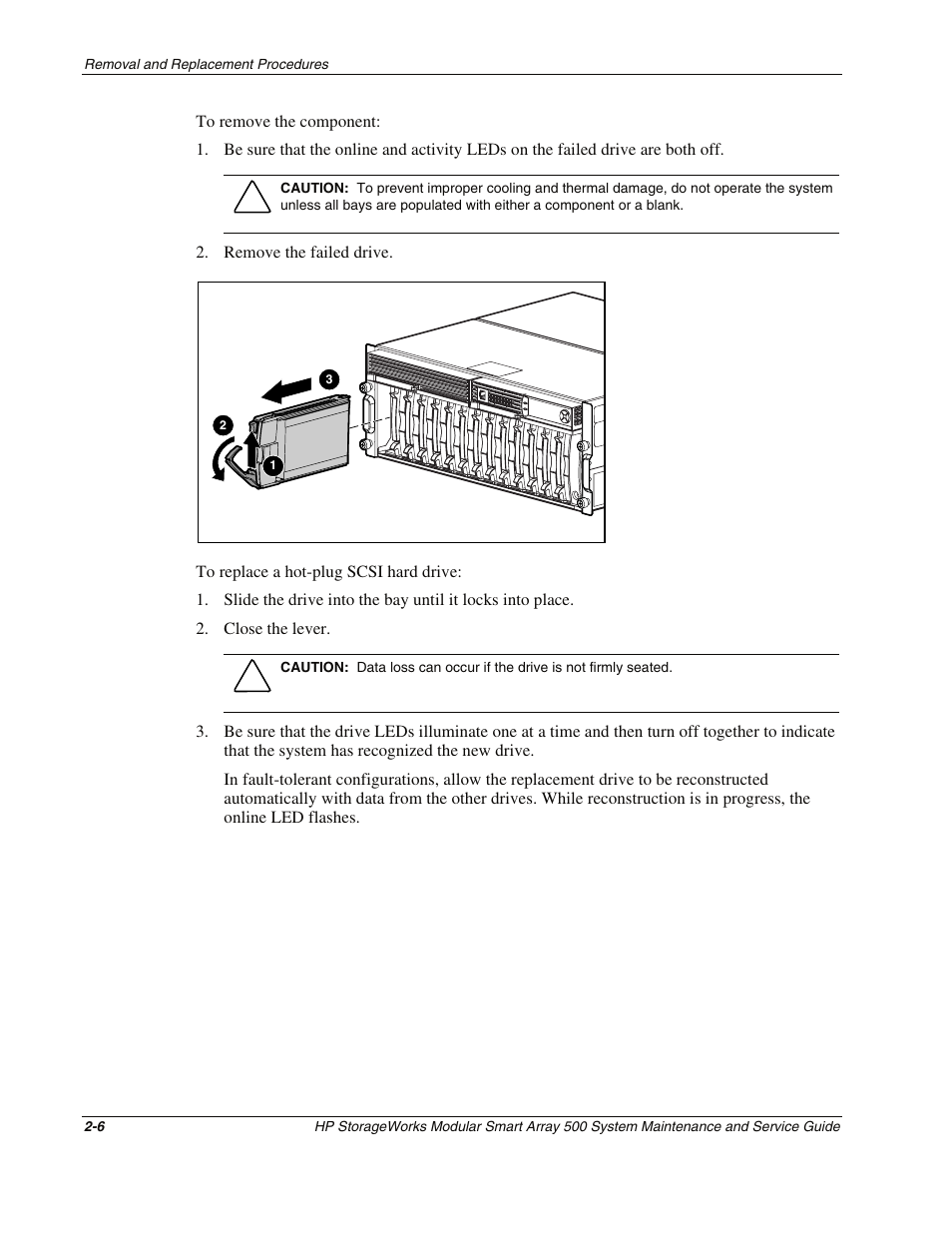 HP StorageWorks Modular Smart Array 500 System User Manual | Page 14 / 46