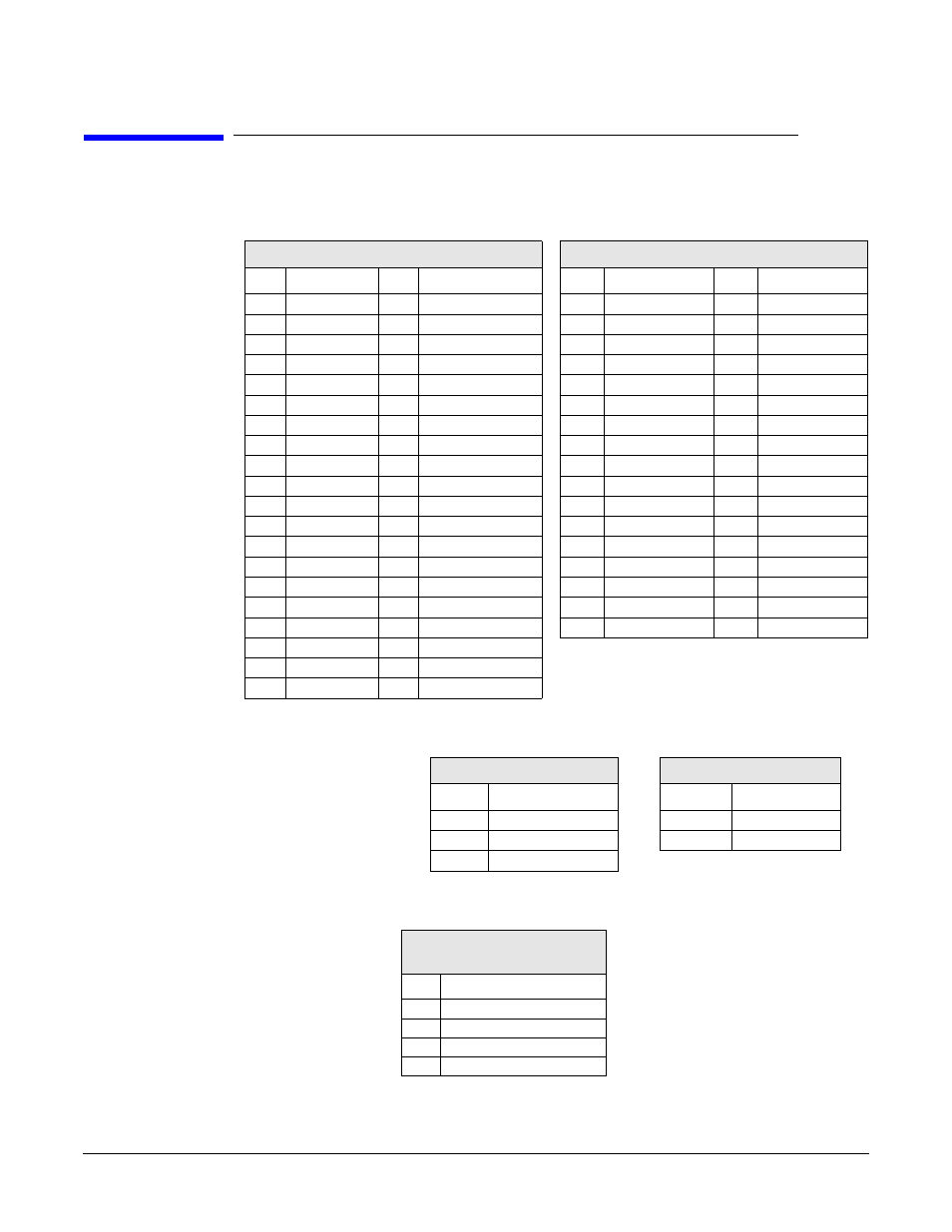 Connectors and sockets, Ide drive connectors, Table | Battery pinouts, Additional scsi led connector | HP A7818-IE002 User Manual | Page 109 / 196