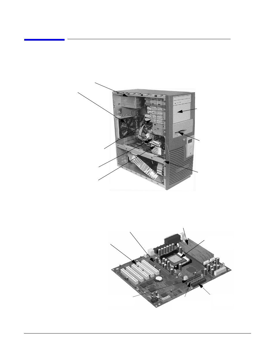 Overview, Figure61 workstation, Figure62 hp workstation x2100 system board | HP A7818-IE002 User Manual | Page 118 / 196