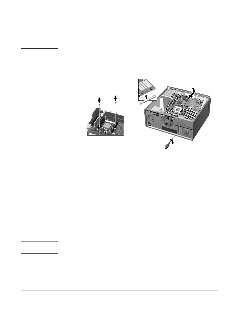 Figure623 installing the new system board | HP A7818-IE002 User Manual | Page 146 / 196