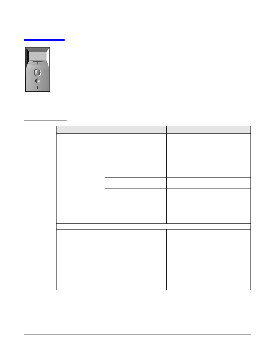 Case 1: no activity at all, Table | HP A7818-IE002 User Manual | Page 156 / 196