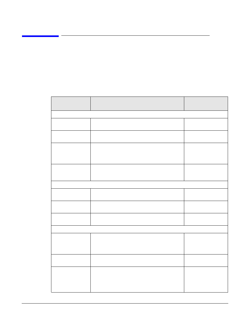 Hewlett-packard support and information services, Table | HP A7818-IE002 User Manual | Page 189 / 196