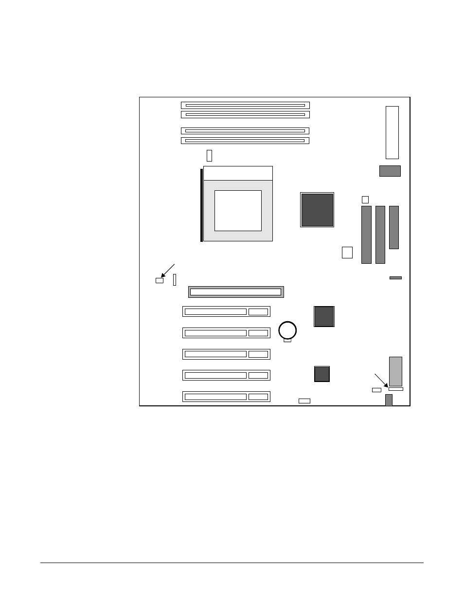 Figure22 system board chips and connectors | HP A7818-IE002 User Manual | Page 31 / 196