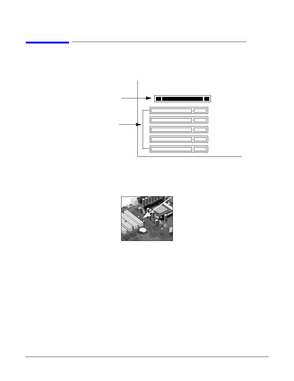 Accessory board slots, Figure23 accessory board slots, Accelerated graphics port slot | Figure24 agp slot | HP A7818-IE002 User Manual | Page 33 / 196