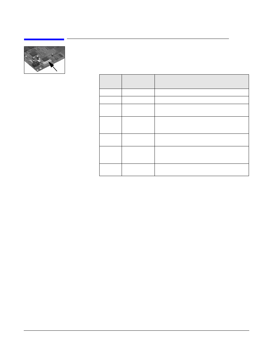 System board switches, Table | HP A7818-IE002 User Manual | Page 36 / 196