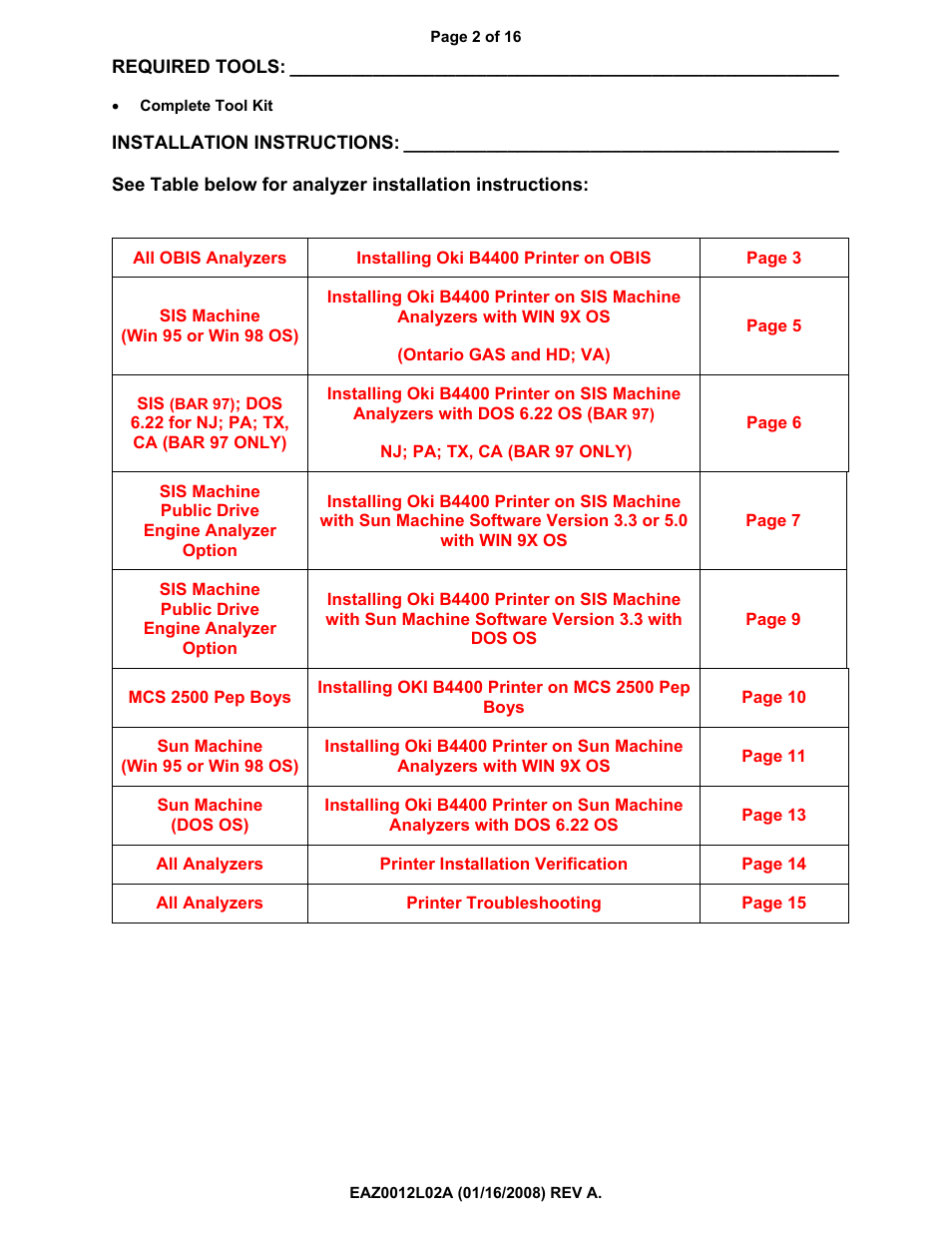 HP Snapon EAZ0012L02A User Manual | Page 2 / 16