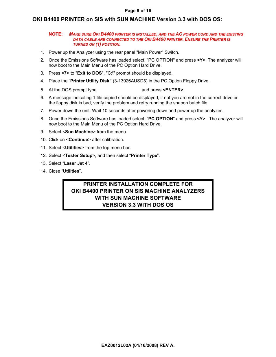 HP Snapon EAZ0012L02A User Manual | Page 9 / 16