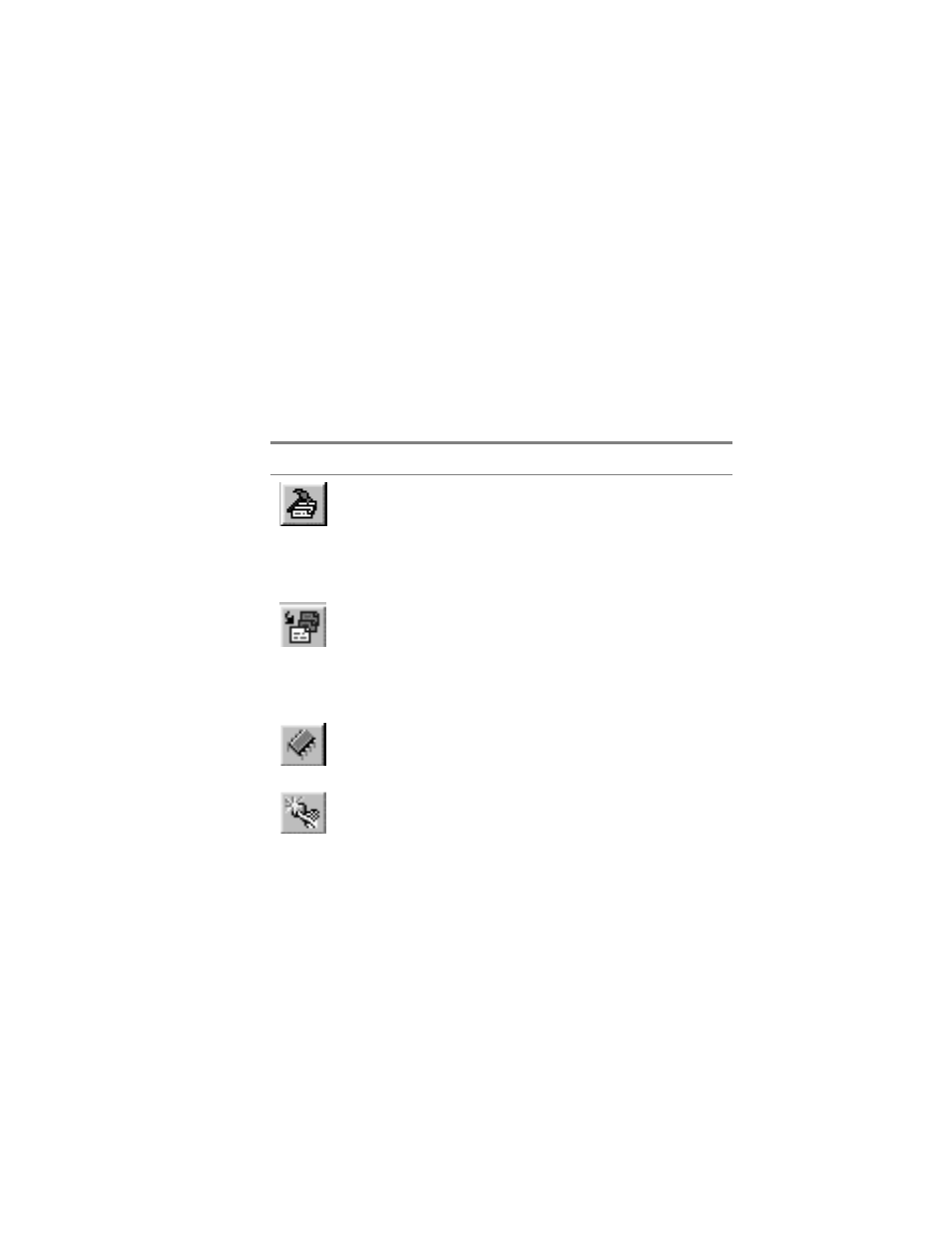Menu options, Displaying icons on the toolbar | Hayes Microcomputer Products DIVA T/A ISDN User Manual | Page 31 / 122