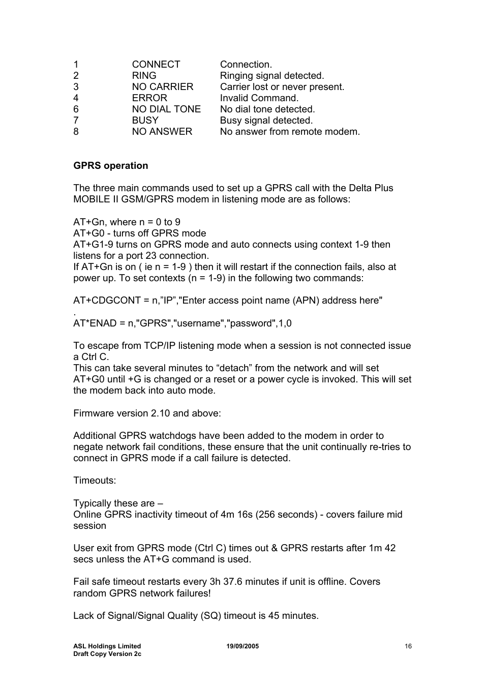 Hayes Microcomputer Products ASLH306 User Manual | Page 16 / 29