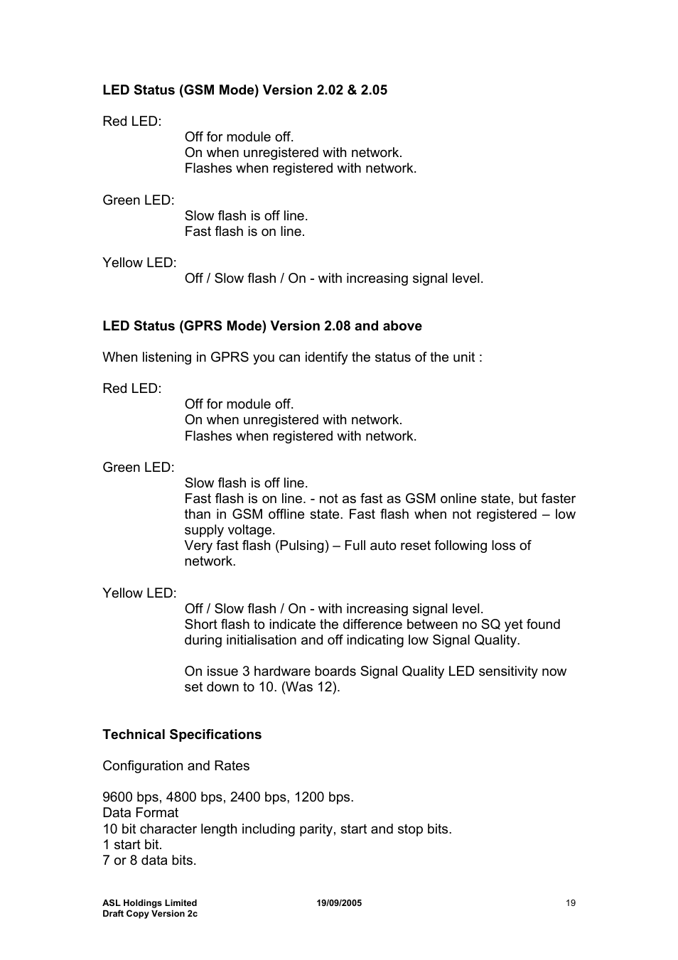 Hayes Microcomputer Products ASLH306 User Manual | Page 19 / 29