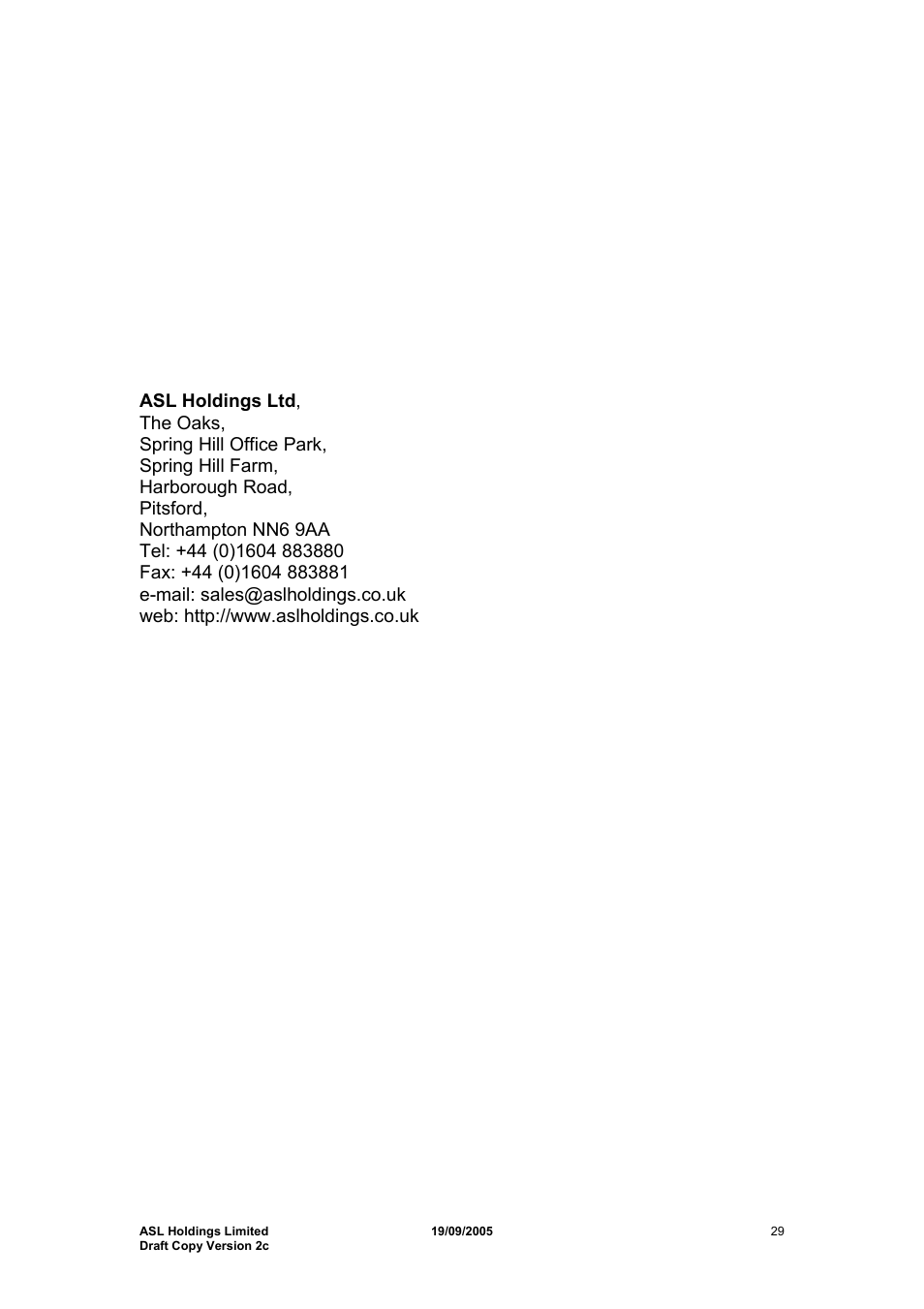 Hayes Microcomputer Products ASLH306 User Manual | Page 29 / 29