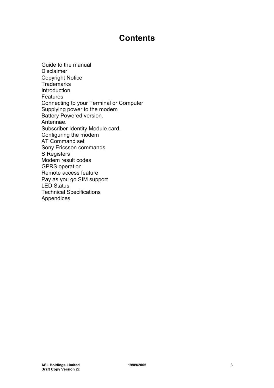 Hayes Microcomputer Products ASLH306 User Manual | Page 3 / 29