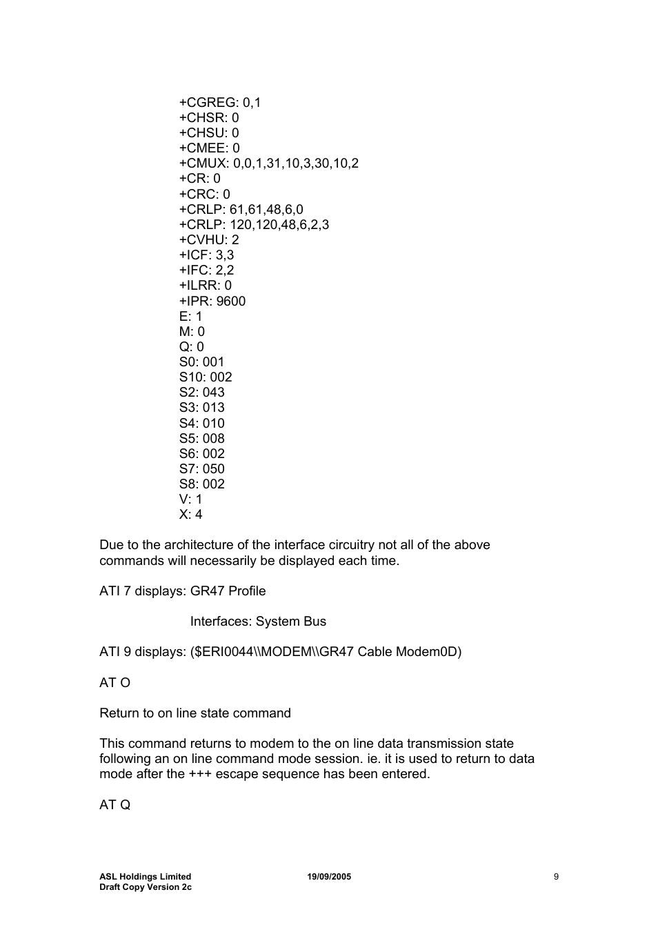 Hayes Microcomputer Products ASLH306 User Manual | Page 9 / 29
