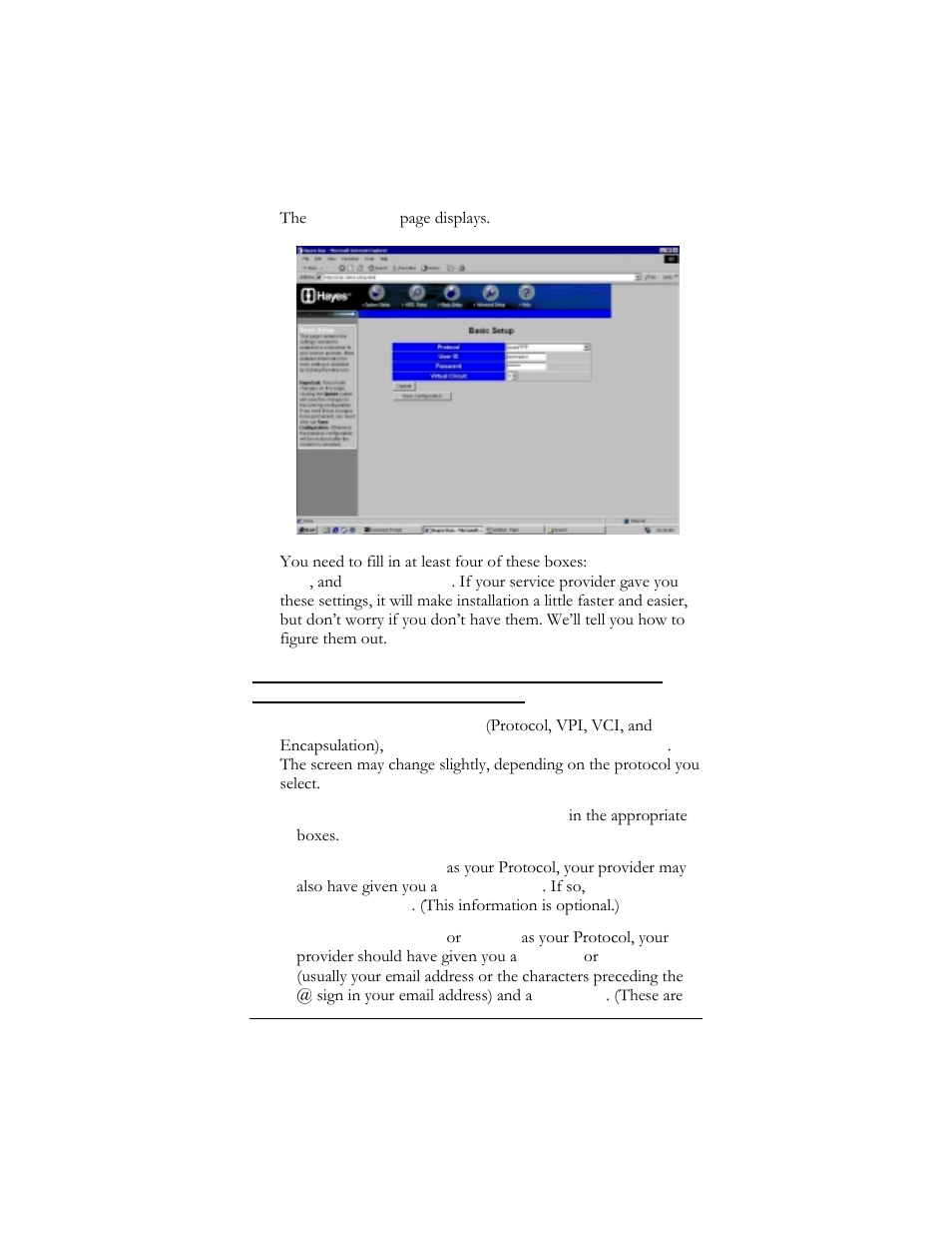Hayes Microcomputer Products ADSL Ethernet Modem User Manual | Page 13 / 91