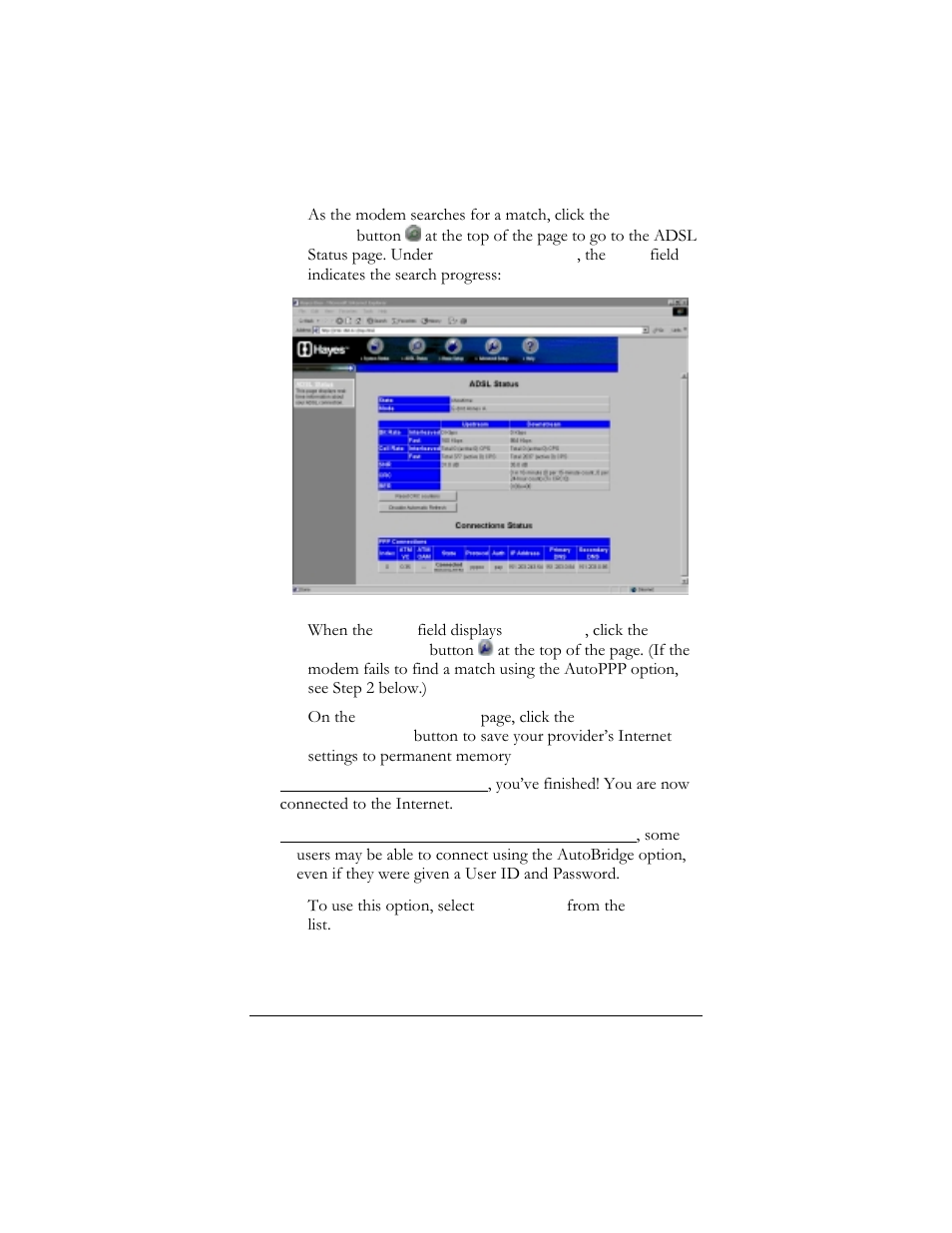 Hayes Microcomputer Products ADSL Ethernet Modem User Manual | Page 16 / 91