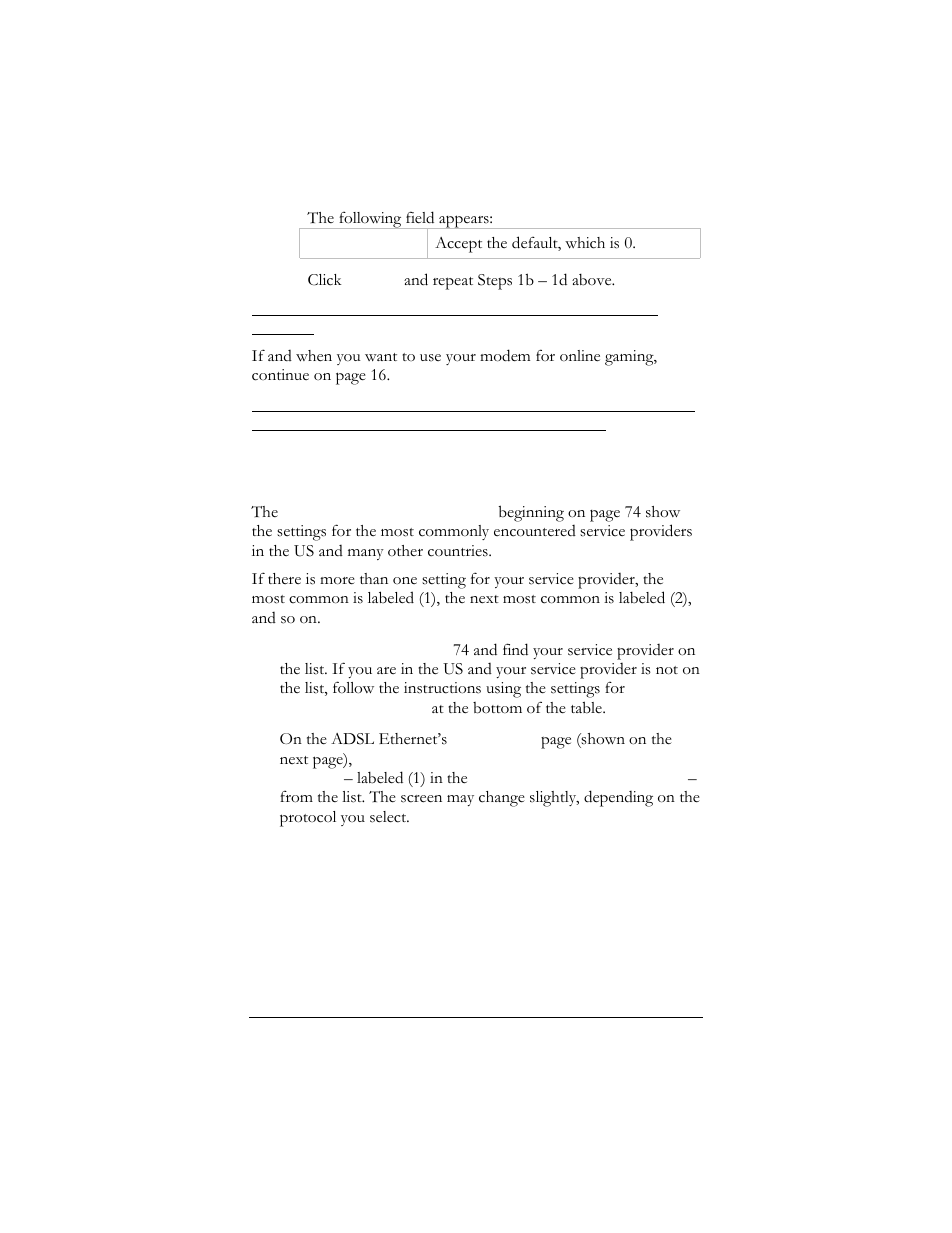 Hayes Microcomputer Products ADSL Ethernet Modem User Manual | Page 17 / 91