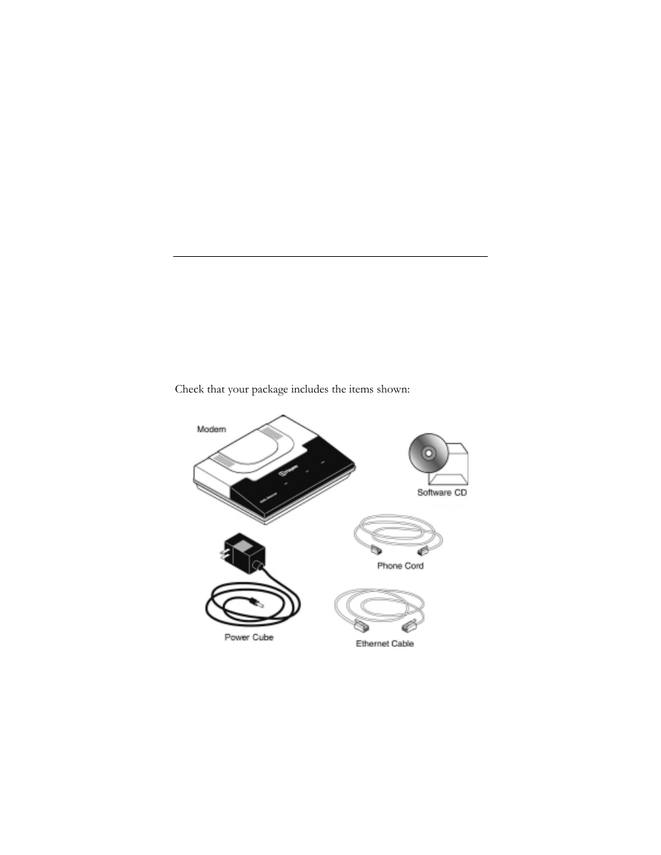 1 important! before you begin, 2 package contents, Nstallation | Nstructions, Mportant, Efore, Egin, Ackage, Ontents | Hayes Microcomputer Products ADSL Ethernet Modem User Manual | Page 5 / 91