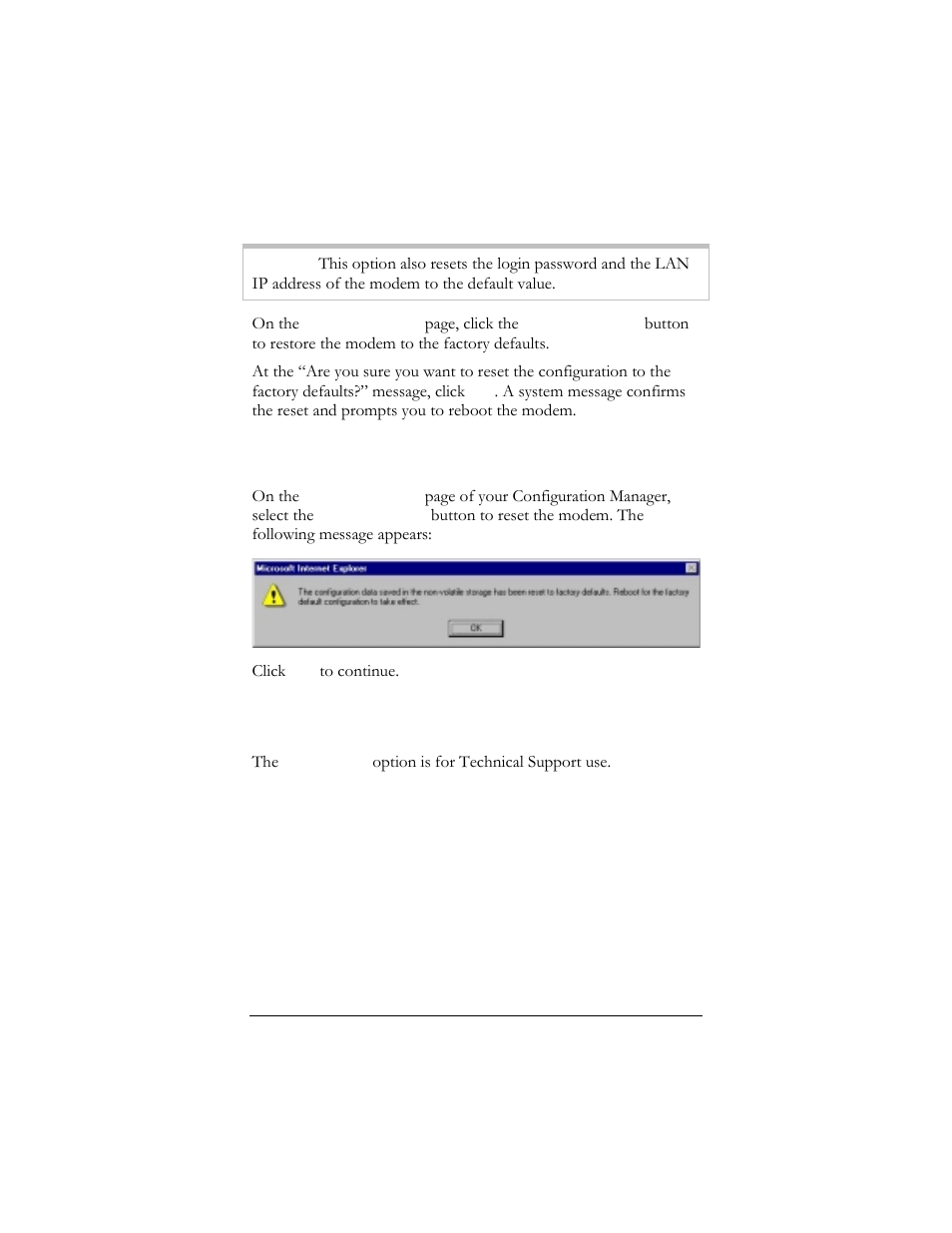 Reset to default, Reboot system, File upload | Eset to, Efault, Eboot, Ystem, Pload, 4 reset to default, 5 reboot system | Hayes Microcomputer Products ADSL Ethernet Modem User Manual | Page 76 / 91