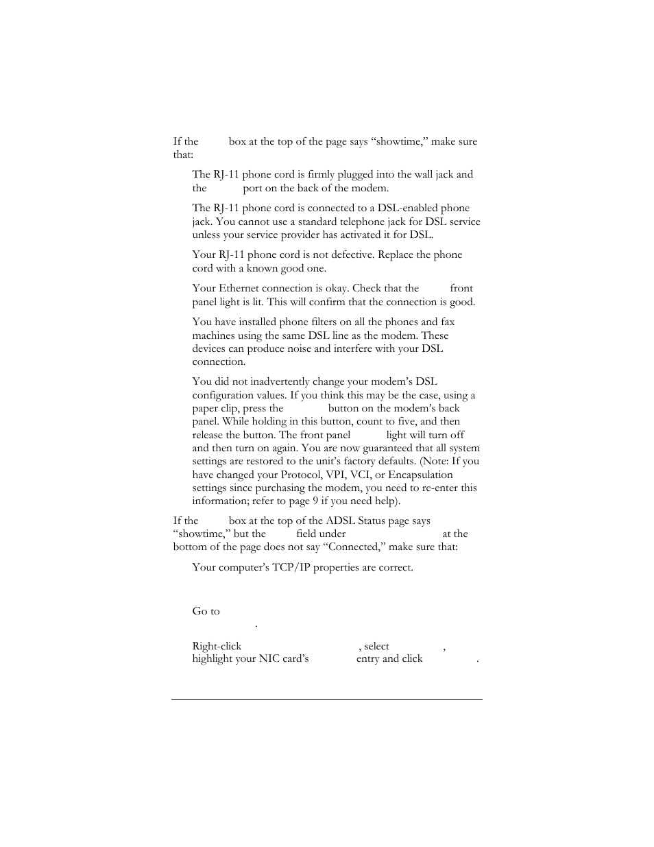 Hayes Microcomputer Products ADSL Ethernet Modem User Manual | Page 87 / 91