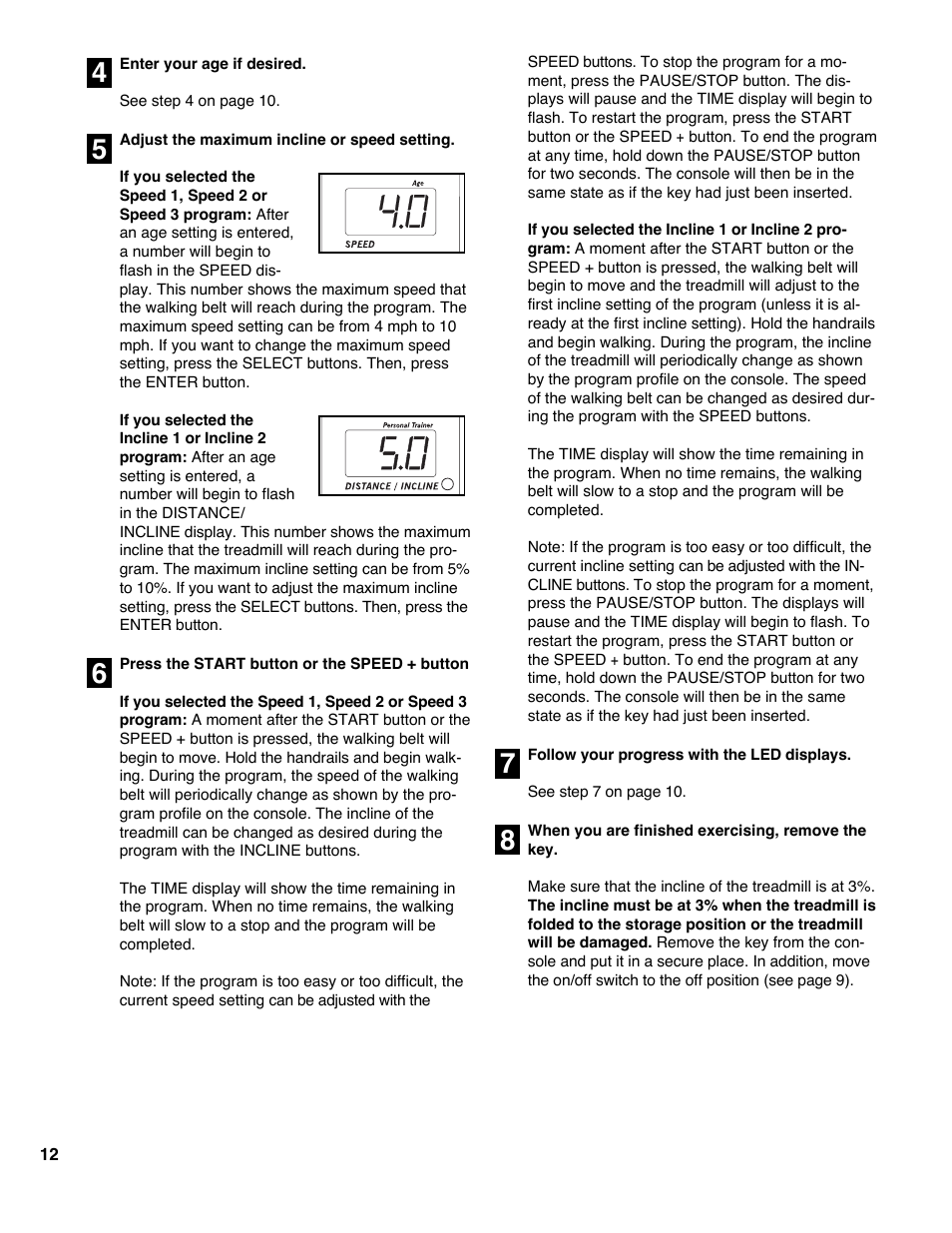 Healthrider HRTL08980 User Manual | Page 12 / 22