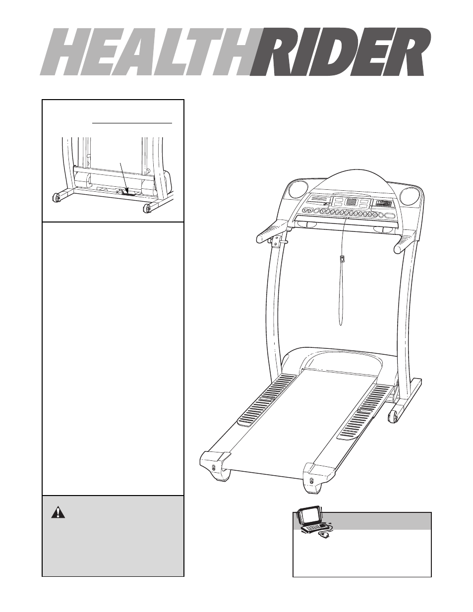 Healthrider HRTL0591R0 User Manual | 30 pages