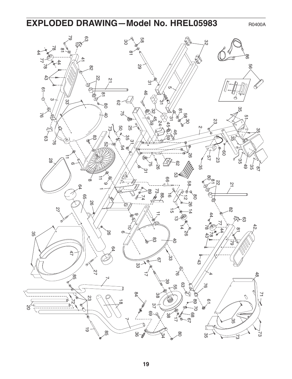 Healthrider HREL05983 User Manual | Page 19 / 20