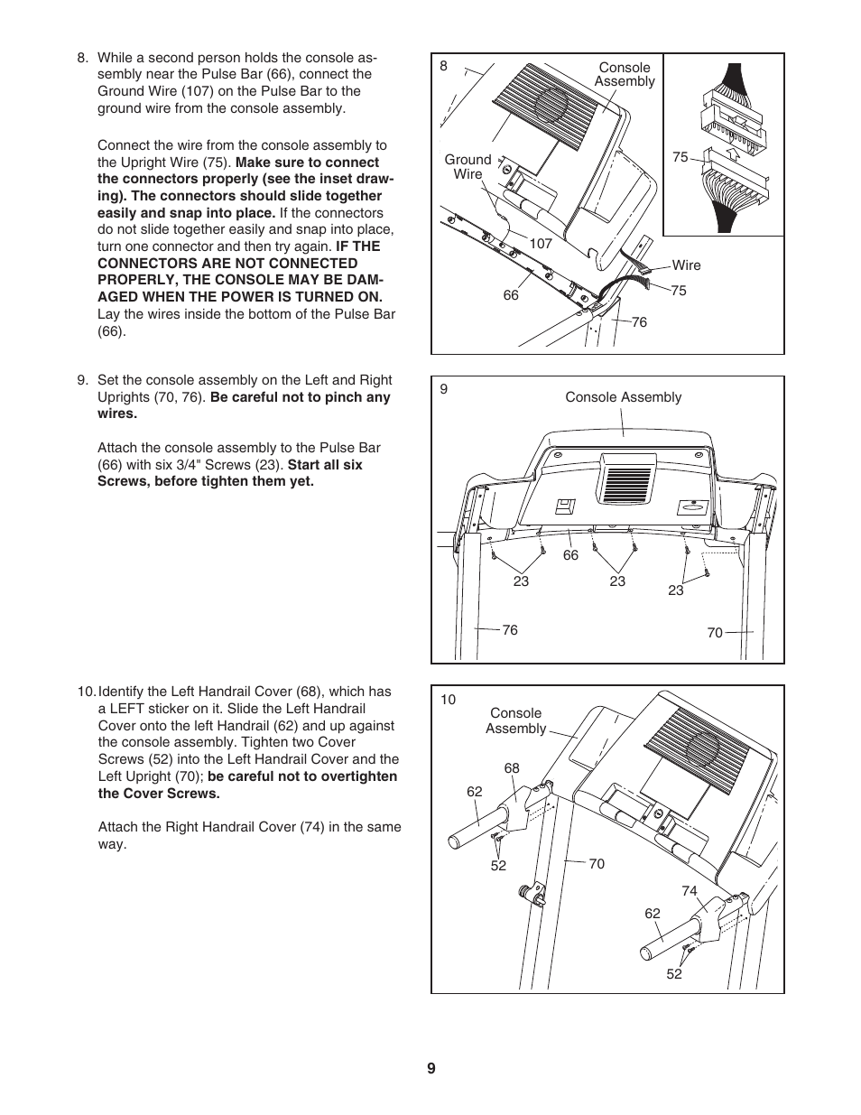 Healthrider HRTL61706.0 User Manual | Page 9 / 32