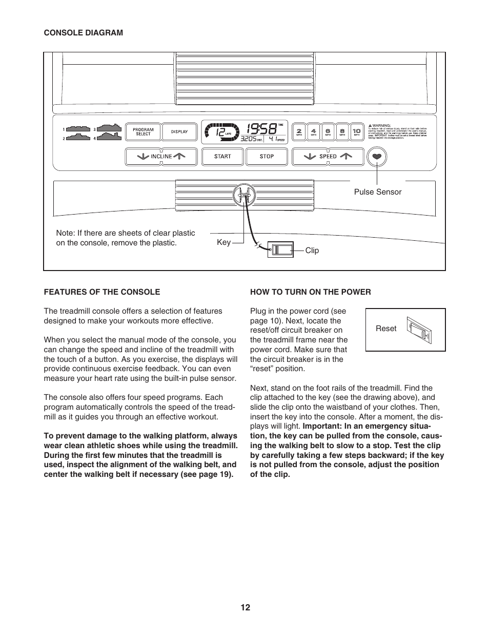 Healthrider HRTL34306.1 User Manual | Page 12 / 28